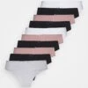 Anna Field Shannon 10 Pack Brief - Slip - Pink/Grey -Anna Field 0075ff34c2a04317820e185f29181961