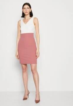 Anna Field Robe En Jersey - White/Pink -Anna Field 0085d265c87842349450c1ca624dd0bb