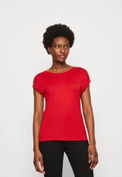 Anna Field 3 Pack - T-Shirt Basique - Beige/Off-White/Red -Anna Field 02578901ea114ea5a3d273c475c390c9