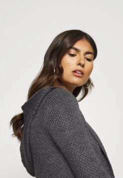 Anna Field Gilet - Dark Grey Melange -Anna Field 10bb2d7c8a614d7a8c6d82c25ef51c5a