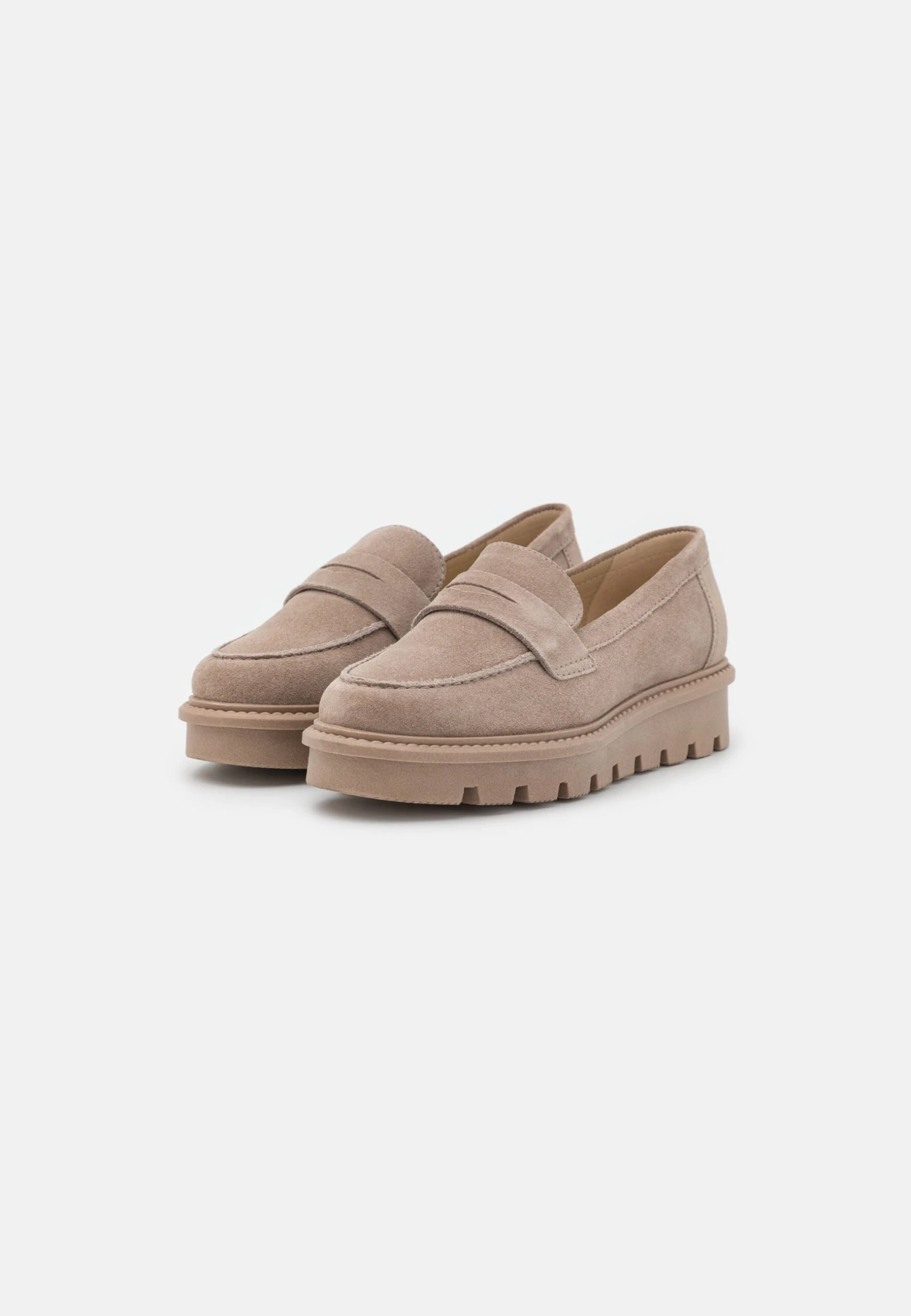 Comfort Leather - Mocassins - Taupe 5 Comfort Leather - Mocassins - Taupe – Image 3