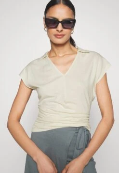 Anna Field Wrap Blouse - Blouse - Offwhite -Anna Field 264c407b41a34e3e988e65c1baad508e