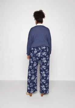 Wide Leg Pant - Pantalon Classique - Dark Blue/Off-White 9 Wide Leg Pant - Pantalon Classique - Dark Blue/Off-White -Anna Field 2e68d179738647d4bf9a6c877c3fe436