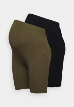 2 Pack - Legging - Black/Khaki 15 2 Pack - Legging - Black/Khaki -Anna Field 33546f3d2f5e42a99992a9c20a9491d9