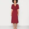 Anna Field Robe En Jersey - Bordeaux