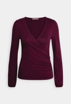 Anna Field T-Shirt À Manches Longues - Dark Red -Anna Field 35fa4fbd90fe465ebf38540e99a638e8