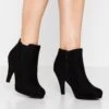 Anna Field Bottines À Talons Hauts - Black -Anna Field 3e98eee3ebf2415cb8acbf62fc93d61d