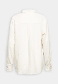 Anna Field Linen-Mix Button Down Blouse - Chemisier - Beige -Anna Field 41764e9c25b741f18b81641517b58468