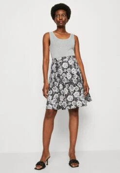 Anna Field Jupe Plissée - Black/White -Anna Field 445a183825a346c6ad3b1ce87a5549c9