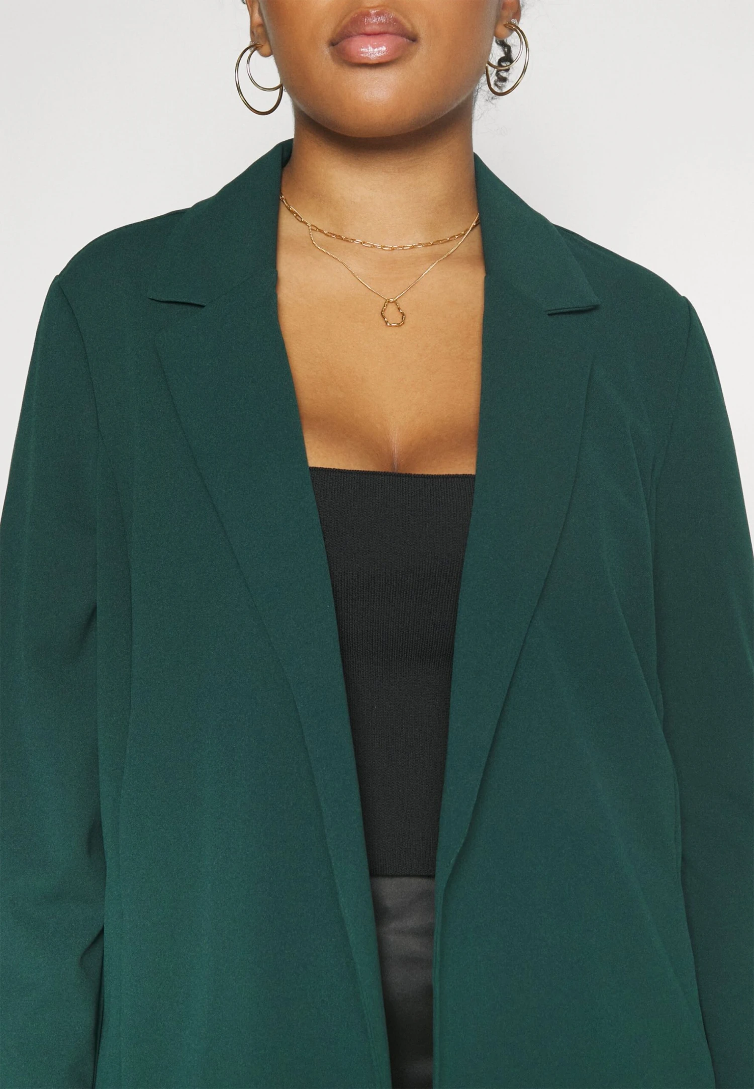 Manteau Court - Dark Green 8 Manteau Court - Dark Green – Image 6