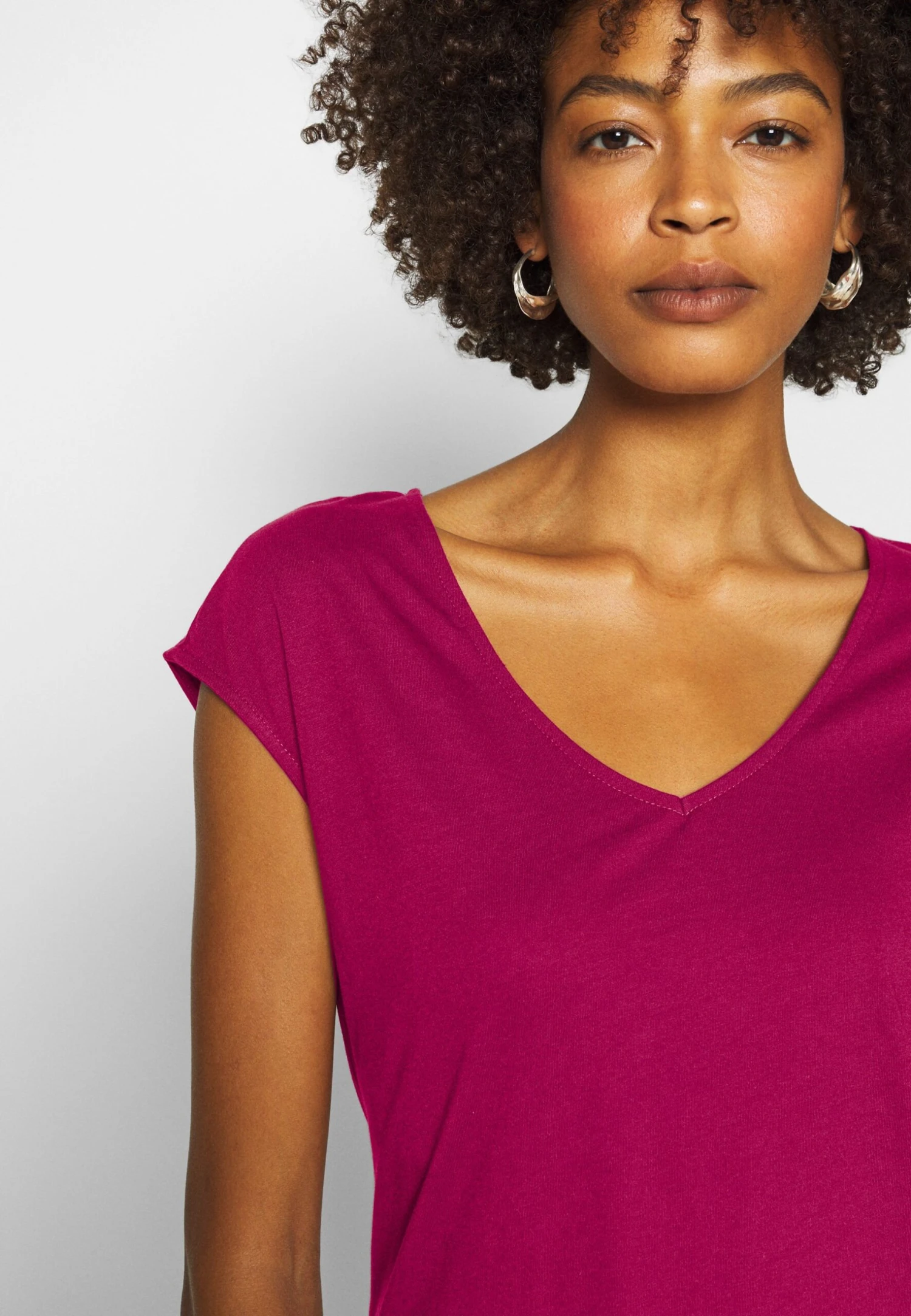 Anna Field T-Shirt Basique - Berry 8 Anna Field T-Shirt Basique - Berry – Image 6