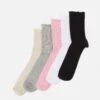 Anna Field 5 Pack - Chaussettes - Black/White/Grey