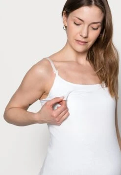 Nursing 2 Pack - Débardeur - Black/White -Anna Field 60e13eb6fdfc457c932fa1afaa433769