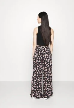 Summer Wide Legs - Pantalon Classique - Black -Anna Field 733231ff211b453ea5133aeec2437d0d