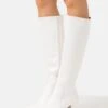 Anna Field Bottes - White