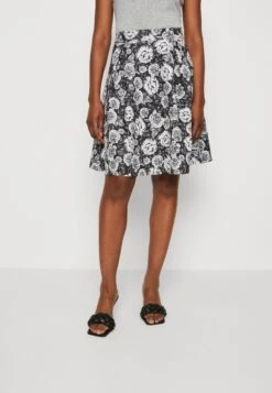 Anna Field Jupe Plissée - Black/White