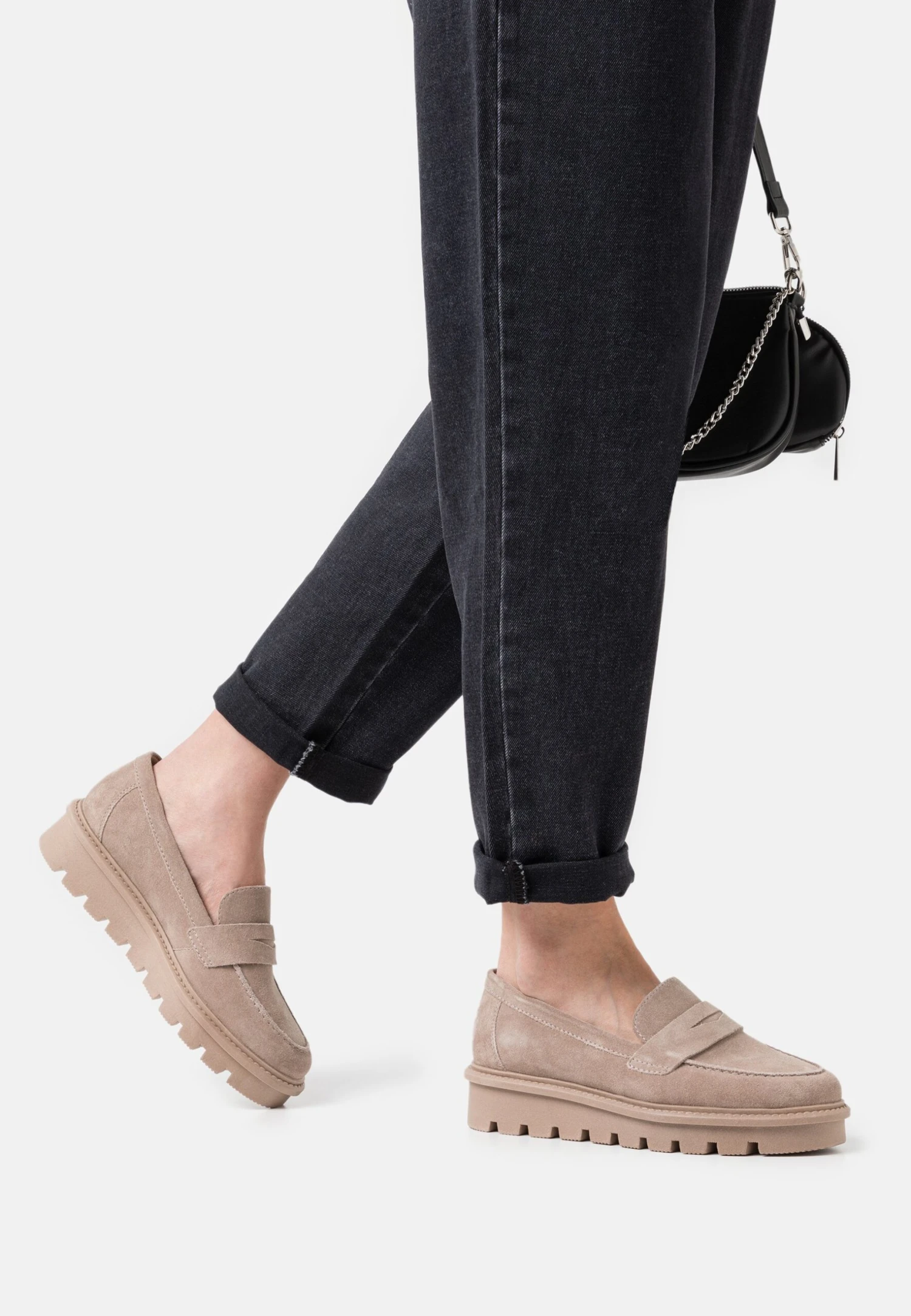 Comfort Leather - Mocassins - Taupe 3 Comfort Leather - Mocassins - Taupe