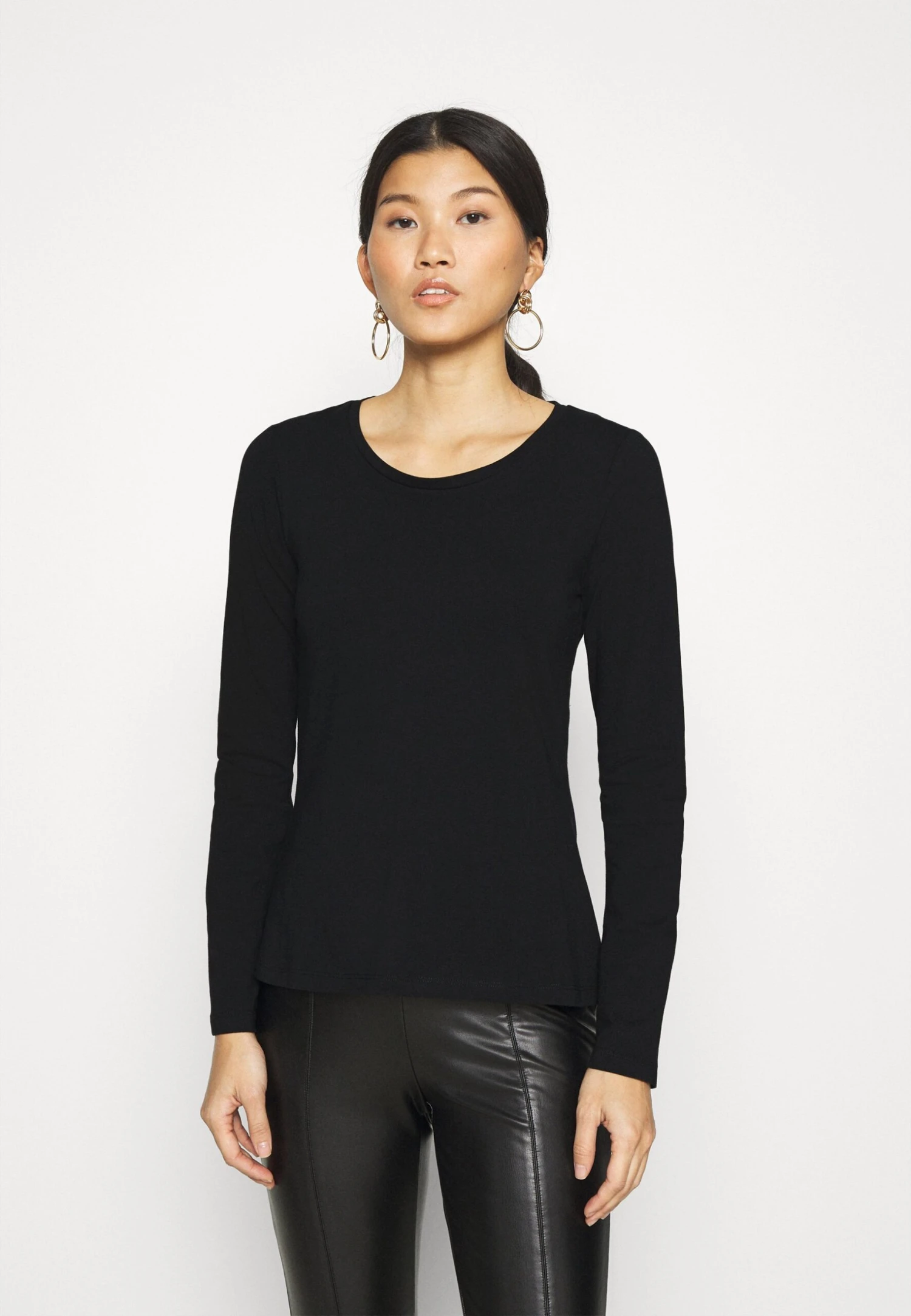 Anna Field 3 Pack - T-Shirt À Manches Longues - Black/White/Mottled Light Grey 6 Anna Field 3 Pack - T-Shirt À Manches Longues - Black/White/Mottled Light Grey – Image 4