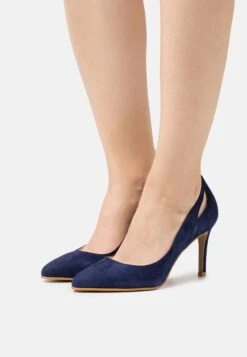 Anna Field Leather - Escarpins À Talons Hauts - Dark Blue