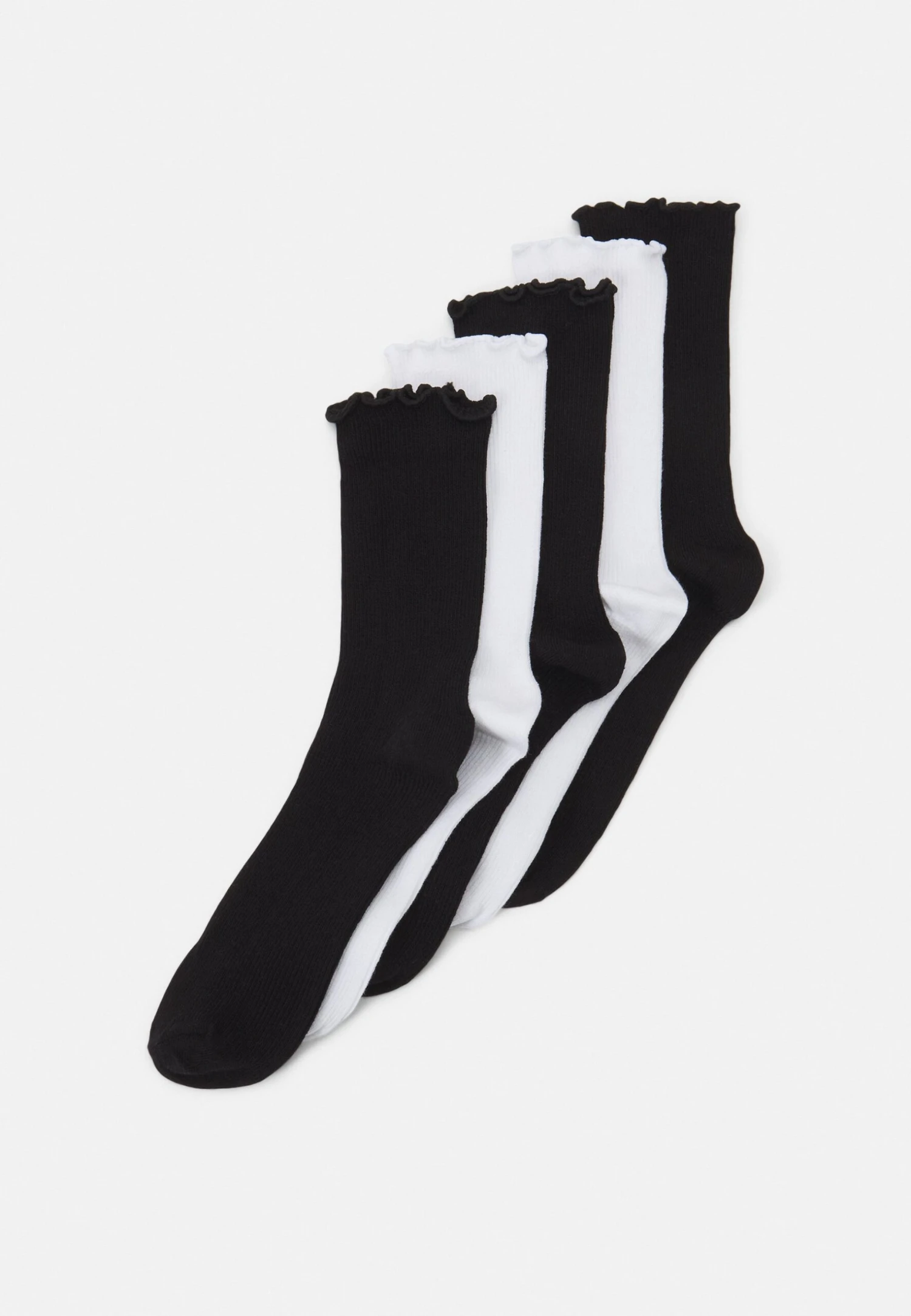 Anna Field 5 Pack - Chaussettes - Black/White 3 Anna Field 5 Pack - Chaussettes - Black/White