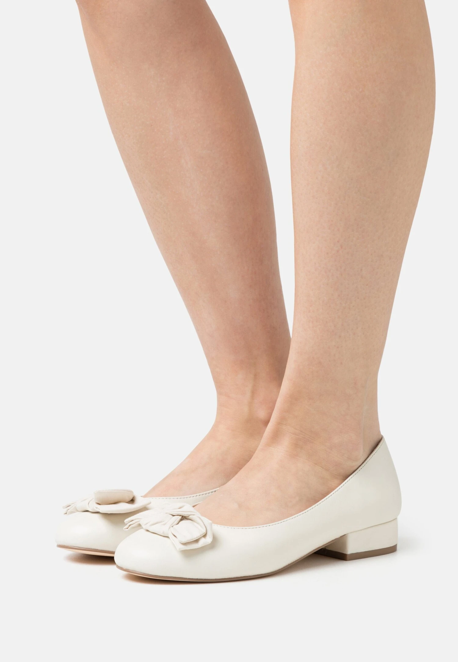Leather Wide Fit - Ballerines - White 3 Leather Wide Fit - Ballerines - White