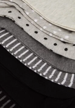 Anna Field 8Pp Spot Stripe - Chaussettes - Grey -Anna Field 8c651317d8e14a70b22f16f84296d1f5