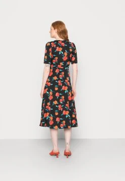 Anna Field Robe De Jour - Black /Red/Multi Coloured -Anna Field 975120dbc09043b1802c084b9ea10f26