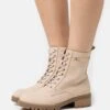 Bottines À Lacets - Beige -Anna Field 99b32b5595d94bcea5fd38f46e906d90