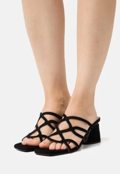 Anna Field Leather - Mules À Talons - Black