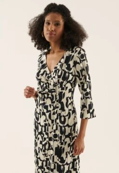 Anna Field Robe De Jour - Black/Off-White -Anna Field a15b89fdd3c94e10b8e41c30eaf5ba3f