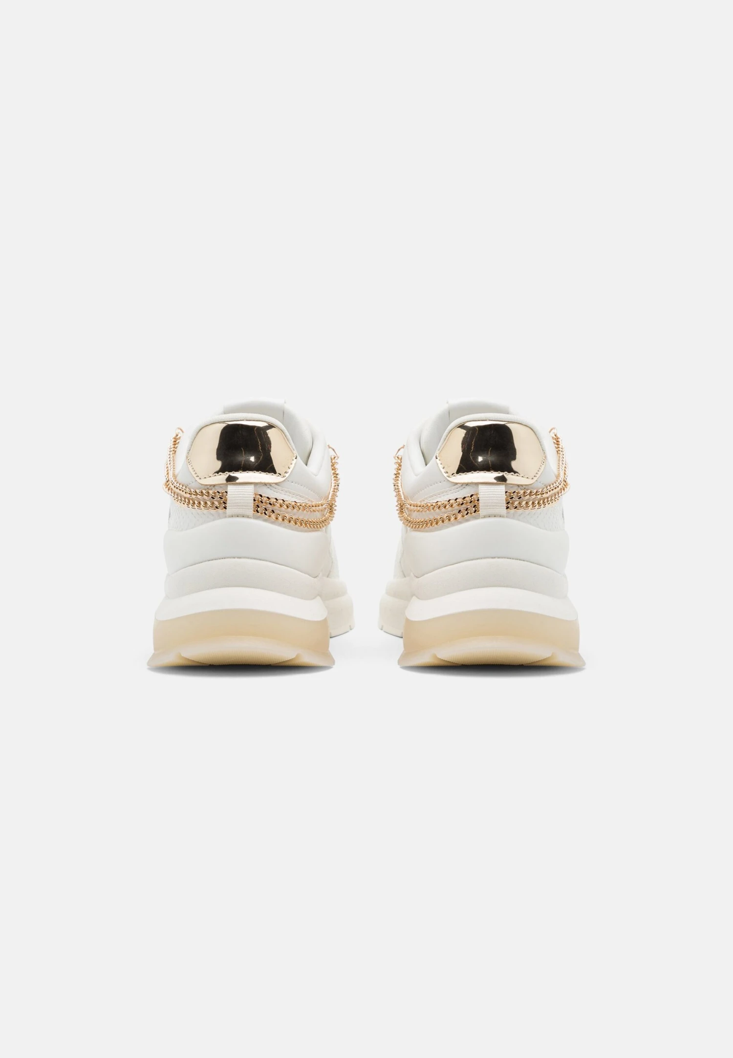 Anna Field Leather - Baskets Basses - White/Gold 6 Anna Field Leather - Baskets Basses - White/Gold – Image 4