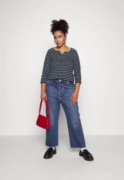 T-Shirt À Manches Longues - Black/White -Anna Field a6e676f96fb04f41bab3c4a0fd9521e8