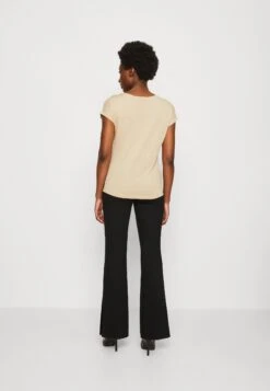 Anna Field 3 Pack - T-Shirt Basique - Beige/Off-White/Red -Anna Field ae122f093c1a4c4dbdc7d2f3c203b300