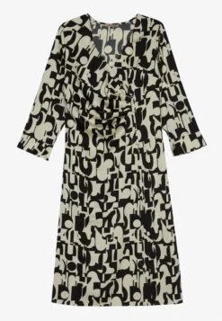 Anna Field Robe De Jour - Black/Off-White -Anna Field aea293c2a09244f48946896d576203f6