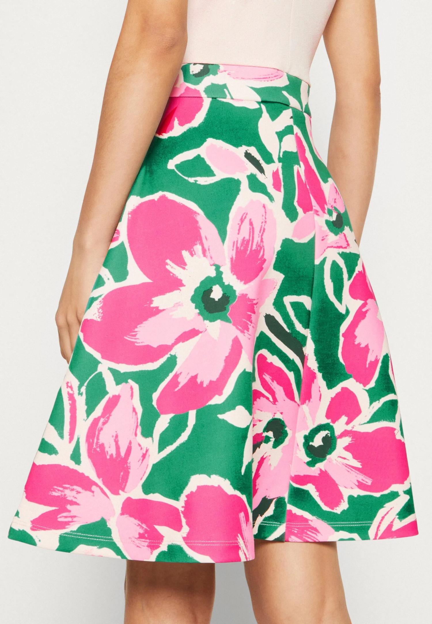 Anna Field Robe En Jersey - White/Green/Pink 8 Anna Field Robe En Jersey - White/Green/Pink – Image 6