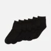 Anna Field 6 Pack Quarter Socks - Chaussettes - Black -Anna Field b37afe3aa8a94733a980f64dab88e10d