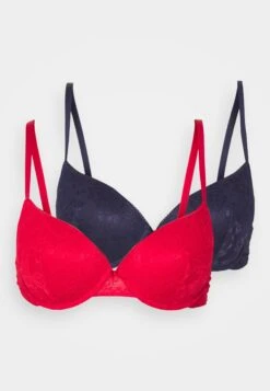 Anna Field 2 Pack - Soutien-Gorge À Armatures - Blue/Red -Anna Field b57be694f5da44abae8792d230ccfc41