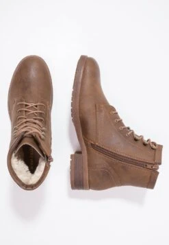 Anna Field Winter Boot - Bottines À Lacets - Coffee -Anna Field be01f28626204beb8ebc507c55715f3f