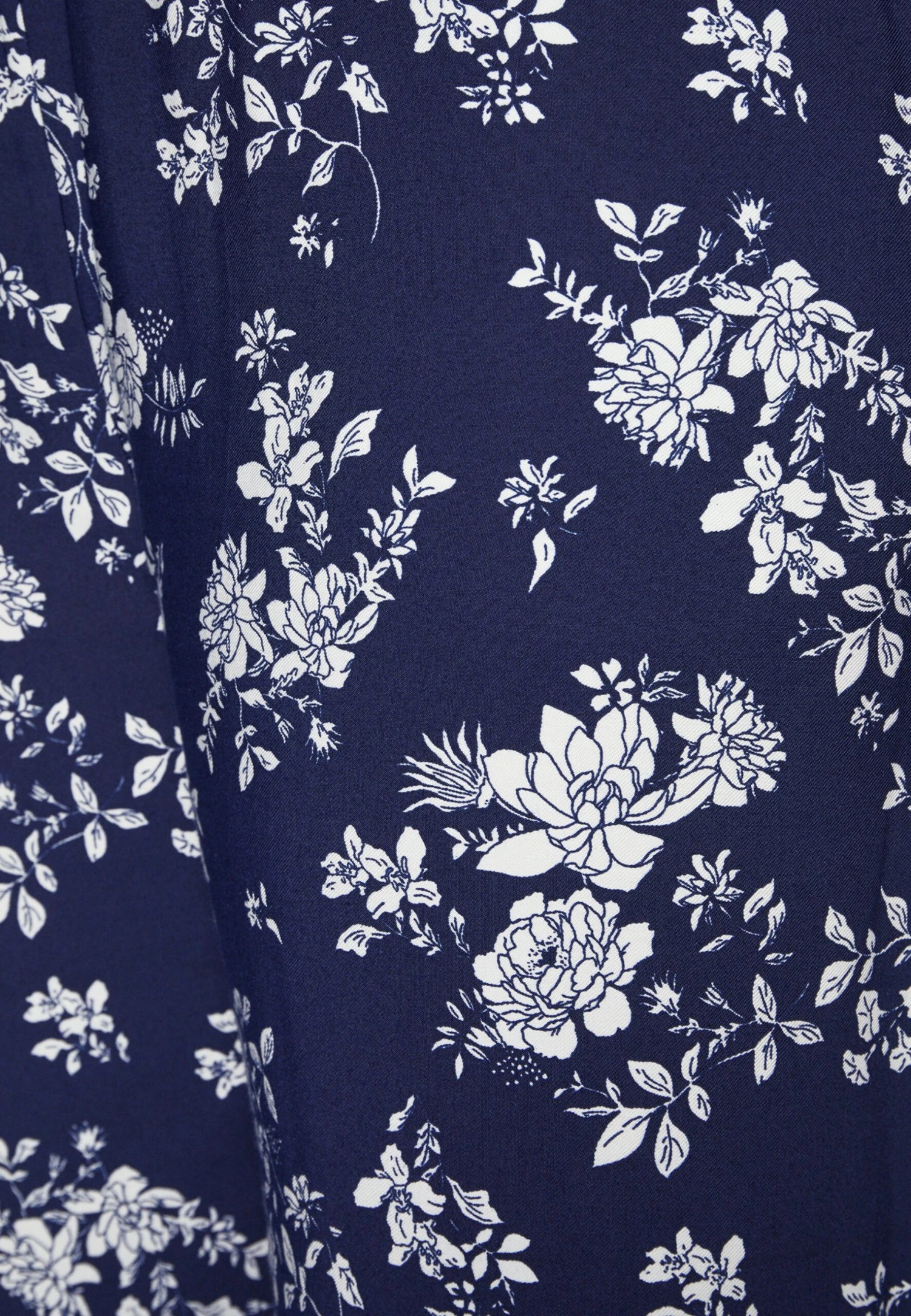 Wide Leg Pant - Pantalon Classique - Dark Blue/Off-White 7 Wide Leg Pant - Pantalon Classique - Dark Blue/Off-White – Image 5