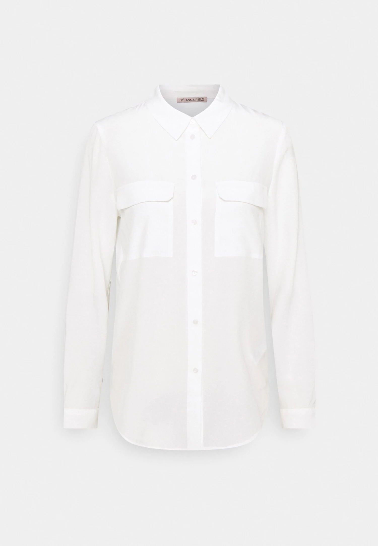 Anna Field Basic Blouse With Front Pockets - Chemisier - Offwhite 8 Anna Field Basic Blouse With Front Pockets - Chemisier - Offwhite – Image 6