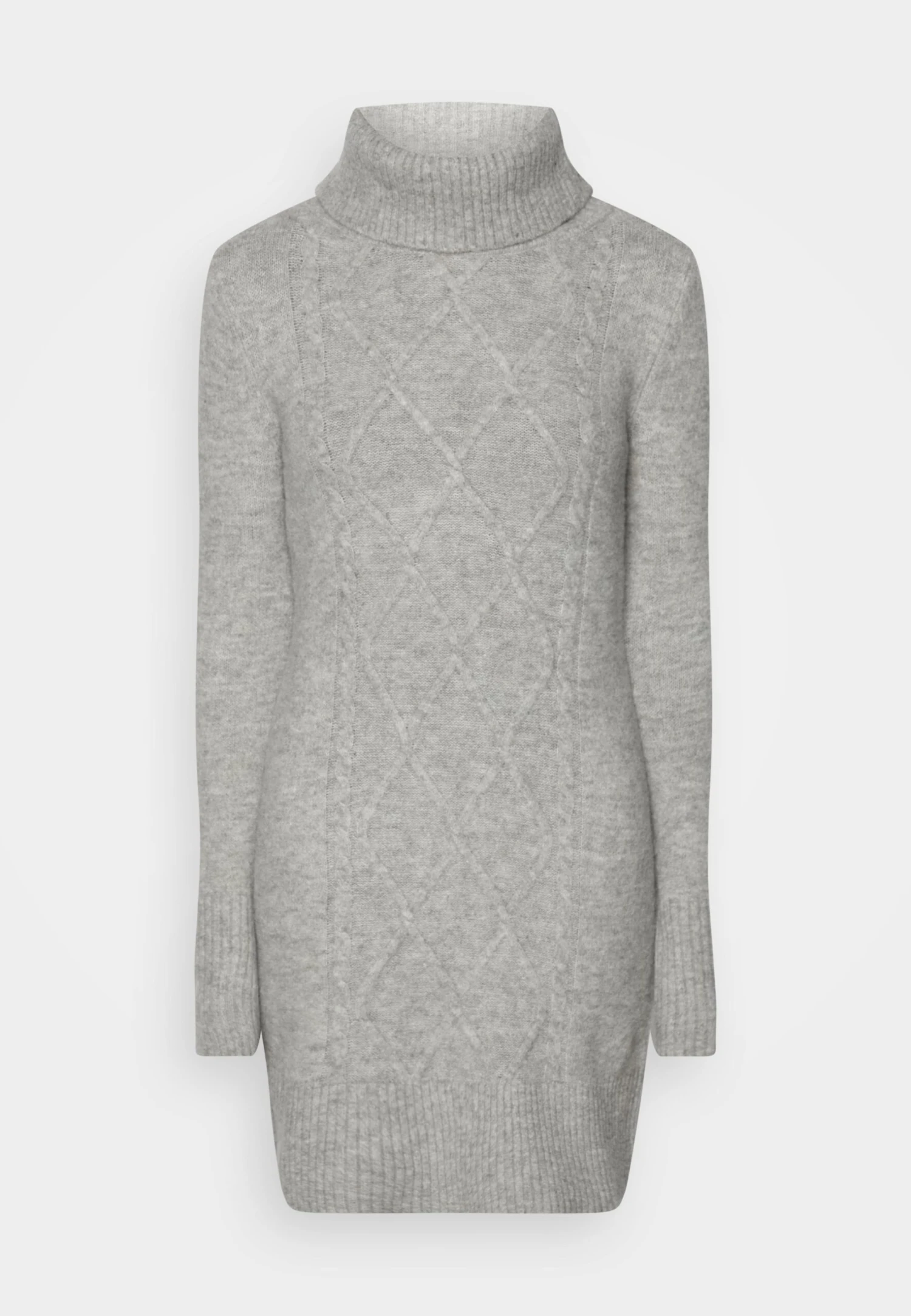 Anna Field Rollkragen Mini Strickkleid - Robe Fourreau - Grey 7 Anna Field Rollkragen Mini Strickkleid - Robe Fourreau - Grey – Image 5