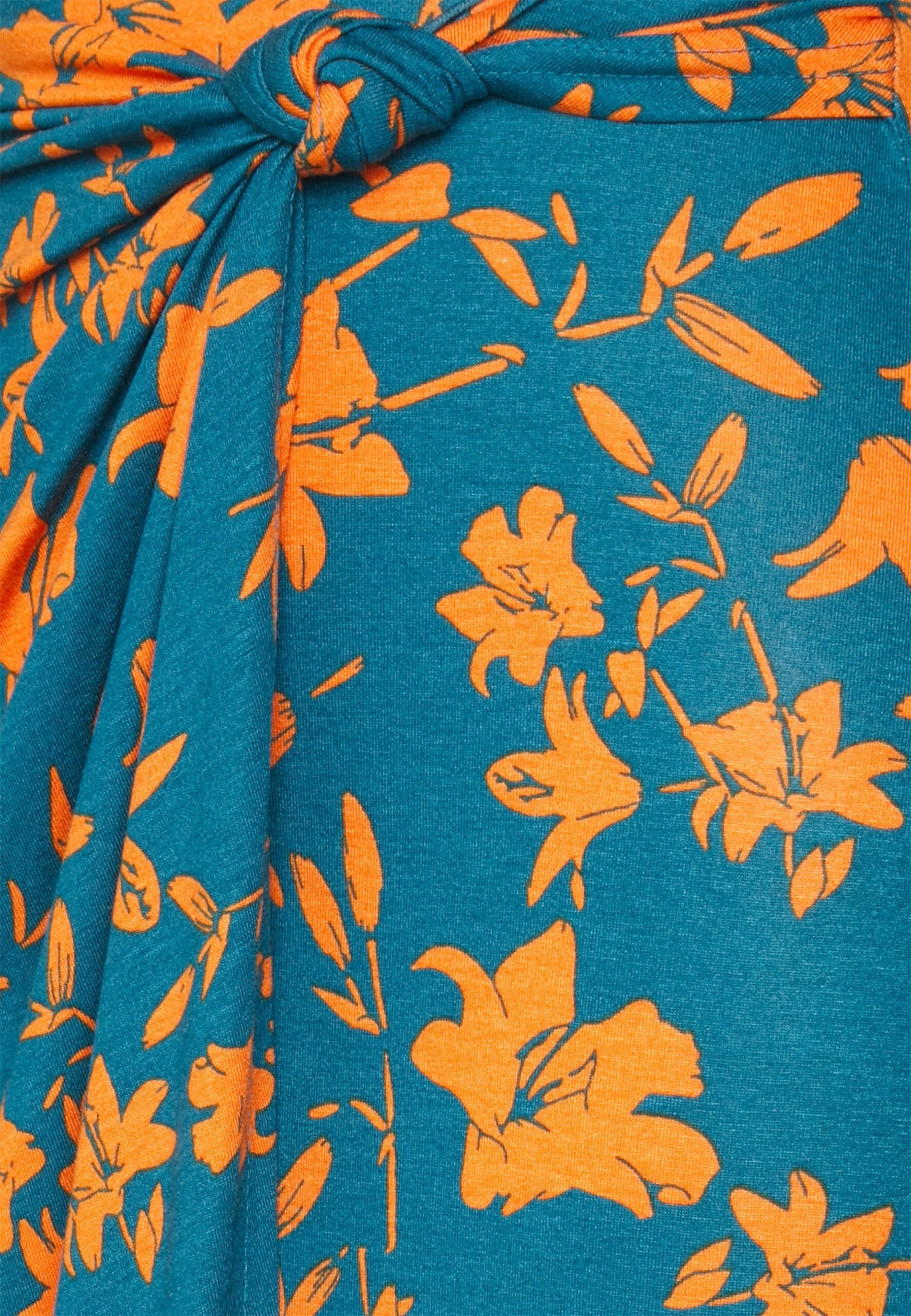 Anna Field Front Knot Midi Skirt - Jupe Crayon - Blue 5 Anna Field Front Knot Midi Skirt - Jupe Crayon - Blue â Image 3