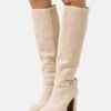 Anna Field Leather - Bottes À Talons Hauts - Beige 2 Anna Field Leather - Bottes À Talons Hauts - Beige -Anna Field f3c1a1786c284a9cb8579ea0536b20f8