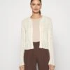 Anna Field Pointelle Bolero - Gilet - Offwhite -Anna Field feb3c5e3ba154013a6490e9c869d3641