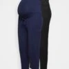 2Pack - Legging - Black/Dark Blue -Anna Field ff6c931bbc22481da5d05ccab4874f4f